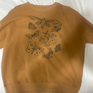 American eagle butterfly sweatshirt